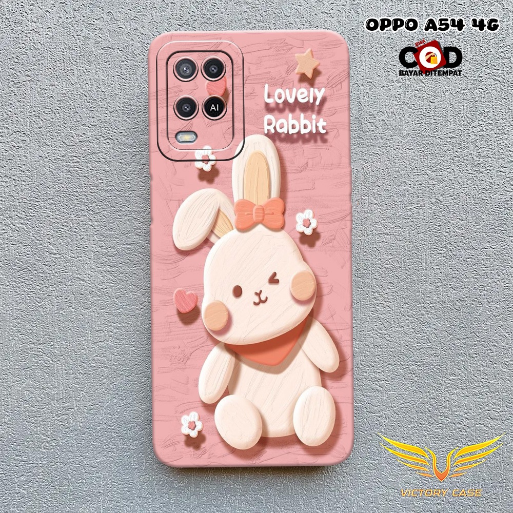 New Kartun Case - Softcase Oppo A54 4G Terbaru - Case Hp Oppo A54 4G - Casing Oppo A54 4G - Case Len