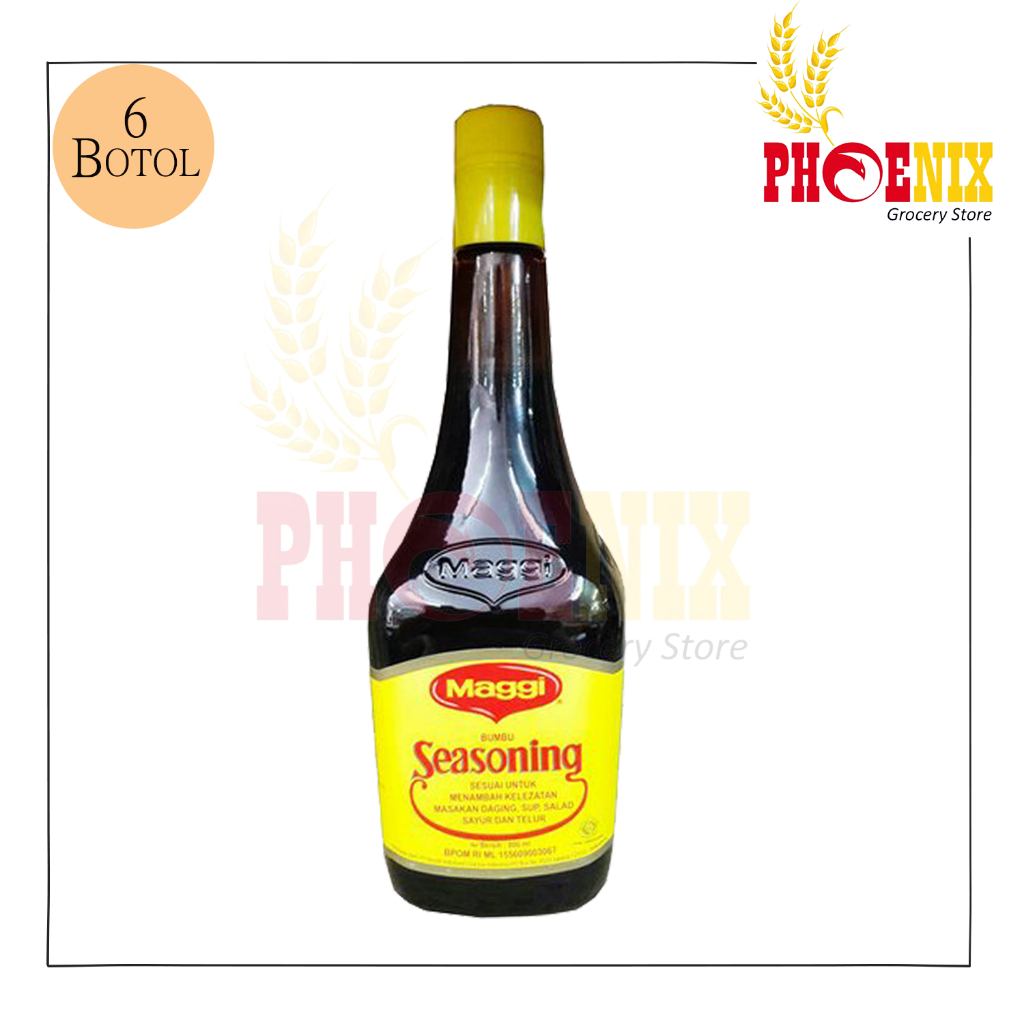 

Maggi Kecap Seasoning 6 botol @800ml