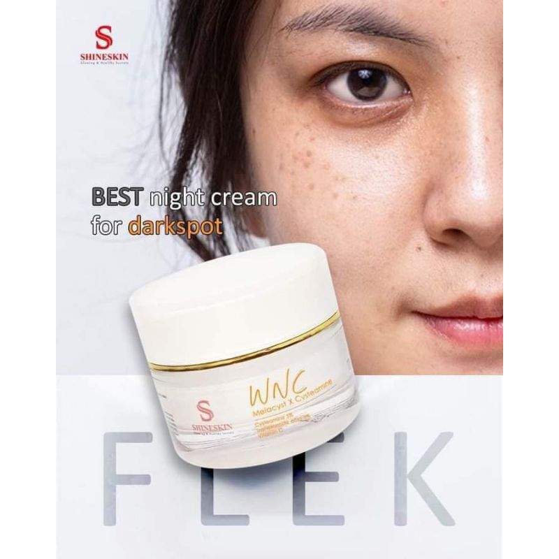 ❤SHINESKIN❤ CYSTEAMINE  WHITENING NIGHT CREAM/CREAM MALAM BPOM