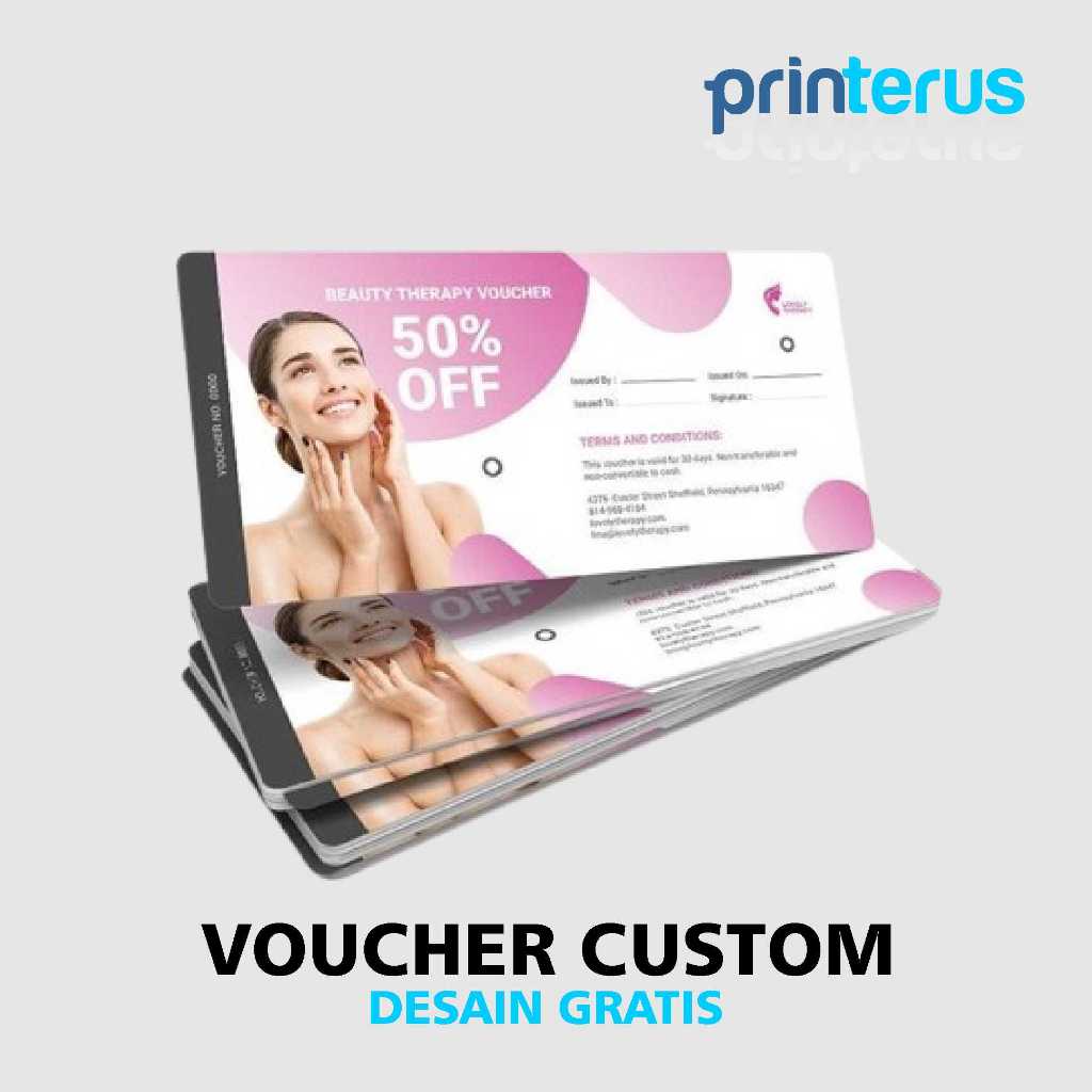 

Cetak Voucher Custom Desain Sendiri | Ukuran Bebas | Cocok Promo, Undian, Event