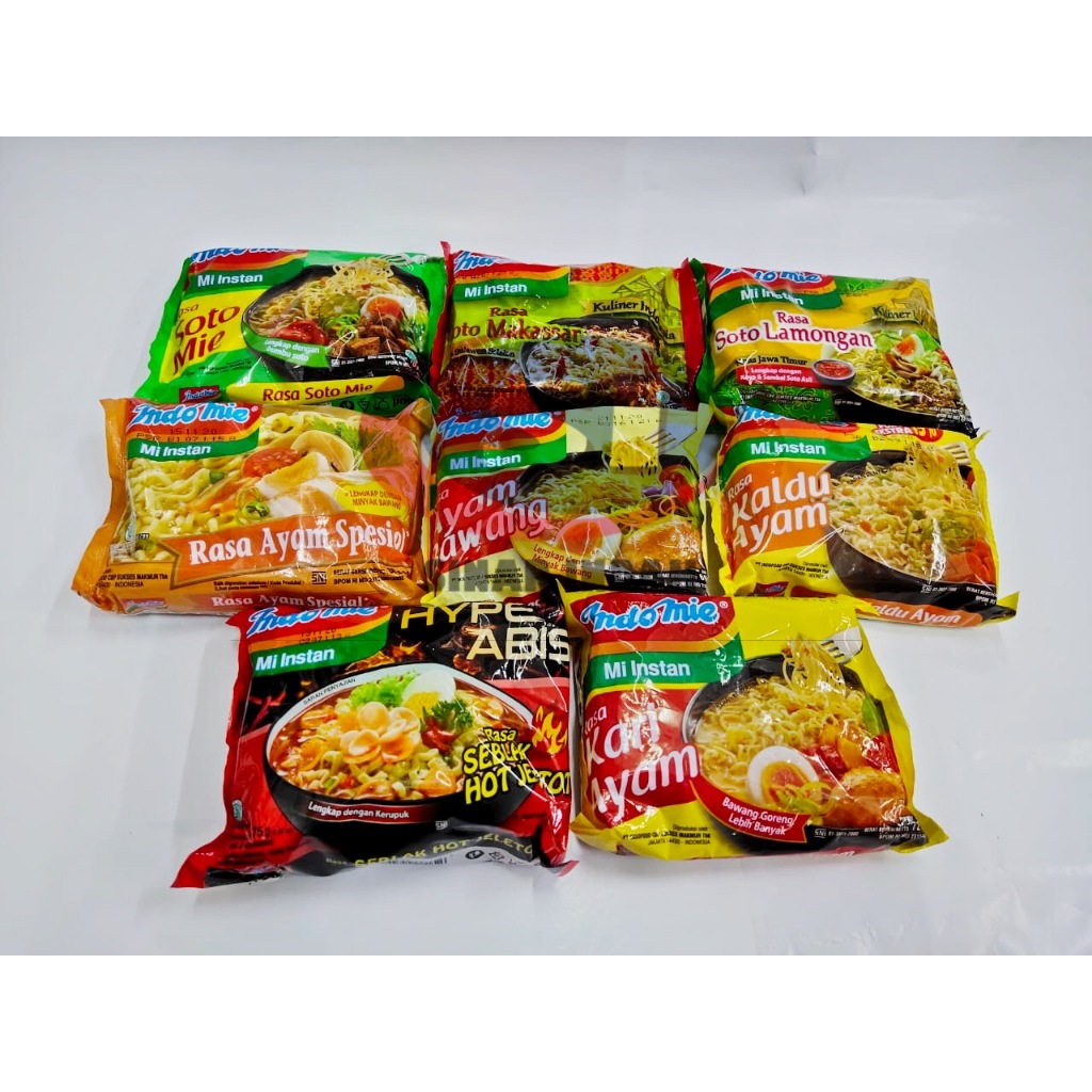 

Indomie Mie Kuah Instan All Varian