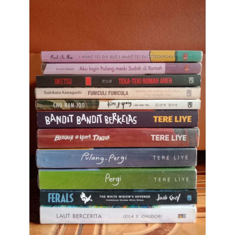 PRELOVED NOVEL TERE LIYE | LAUT BERCERITA