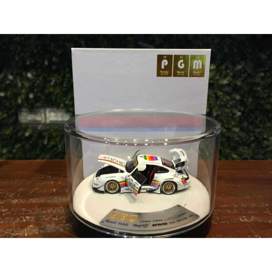 PGM RWB APPLE DIECAST PGM RWB APPLE LIMITED EDITION NOT TARMAC RWB APPLE PGM EXCLUSIVE BOX RWB APPLE