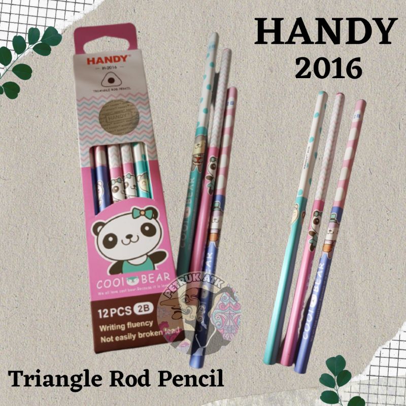 

Pensil handy 2b 1 pak isi 12 pcs