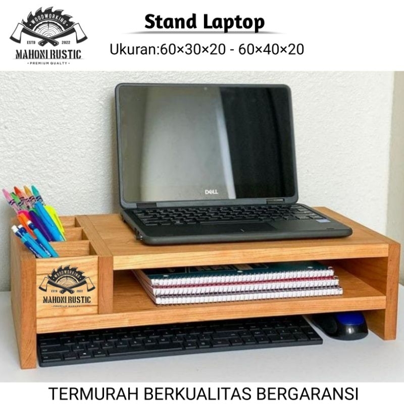 Meja laptop portable kayu ,meja belajar lesehan minimalis
