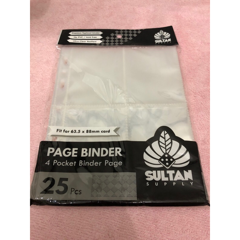 sultan sleeve binder a5 4p 6 ring sultan