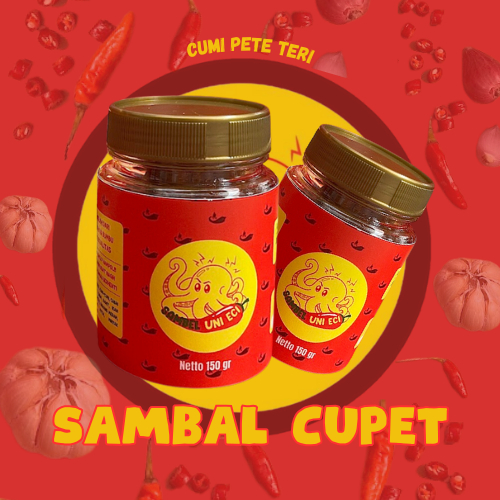 

Sambel Cumi + Teri + Petai - Sambel Cupet | Sambel Uni Eci