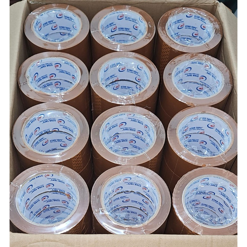 

Lakban Bening 100Yard ( 1Dus / 1,Karton) Lakban Bening 72 Roll Coklat Bening