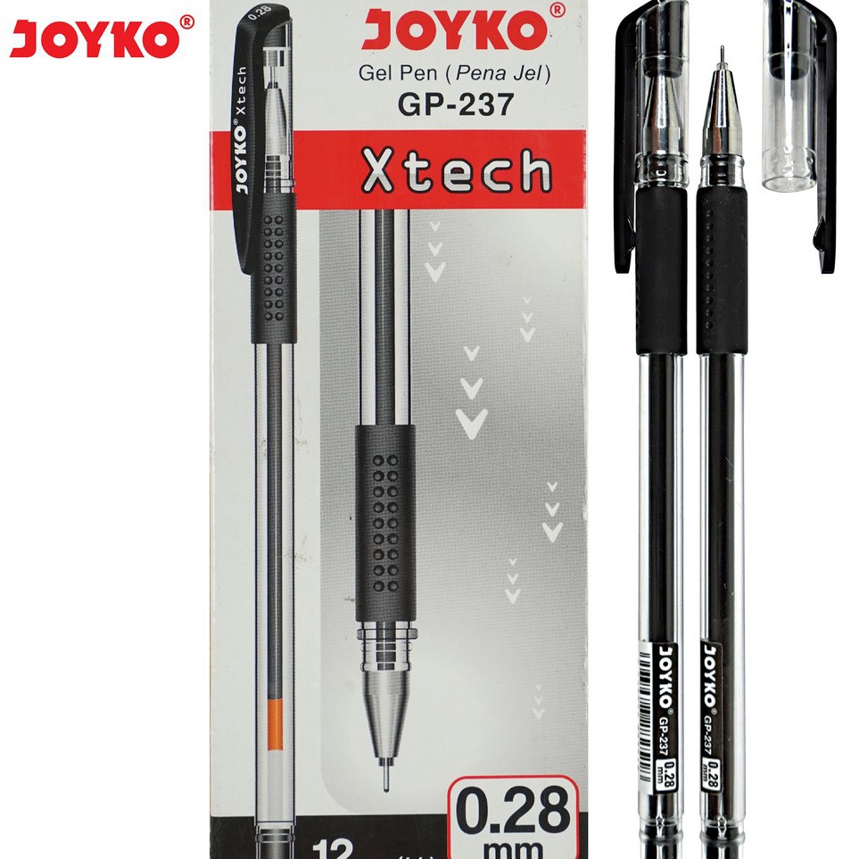

Gel Pen Pulpen Pena Joyko Gp237 Xtech 28 Mm KODE B5Z5