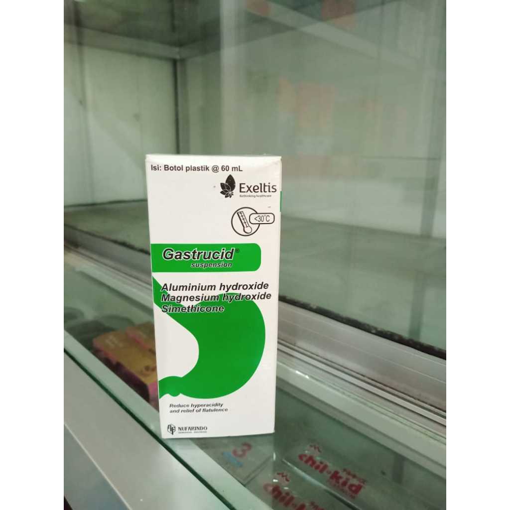 GASTRUCID SIRUP 60 ML obat lambung