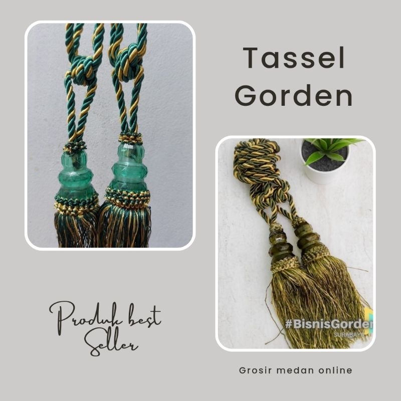 TASSEL GORDEN / TALI PENGIKAT GORDEN / TALI GORDEN