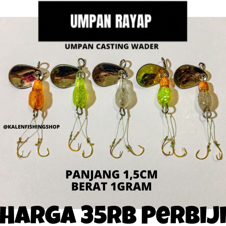 KODE V28R UMPAN RAYAP KALEN  UMPAN CASTING WADER