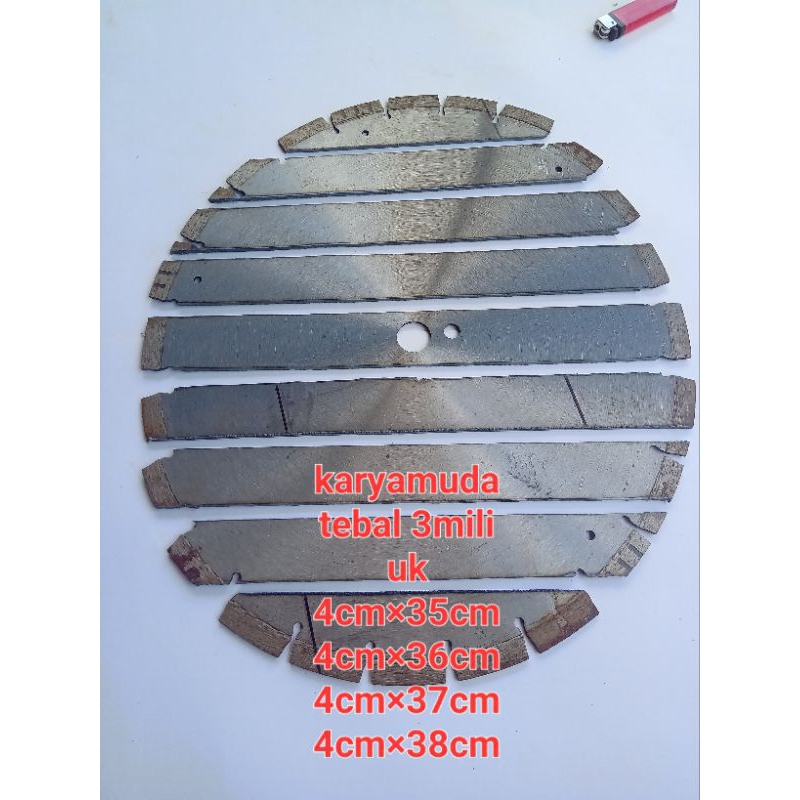 BAJA PATAH/ BAJA BEKAS POTONGAN MARMER/ BAJA HSS / BAJA BAHAN / BAJA BAHAN PISAU / PISAU MARMER BEKA