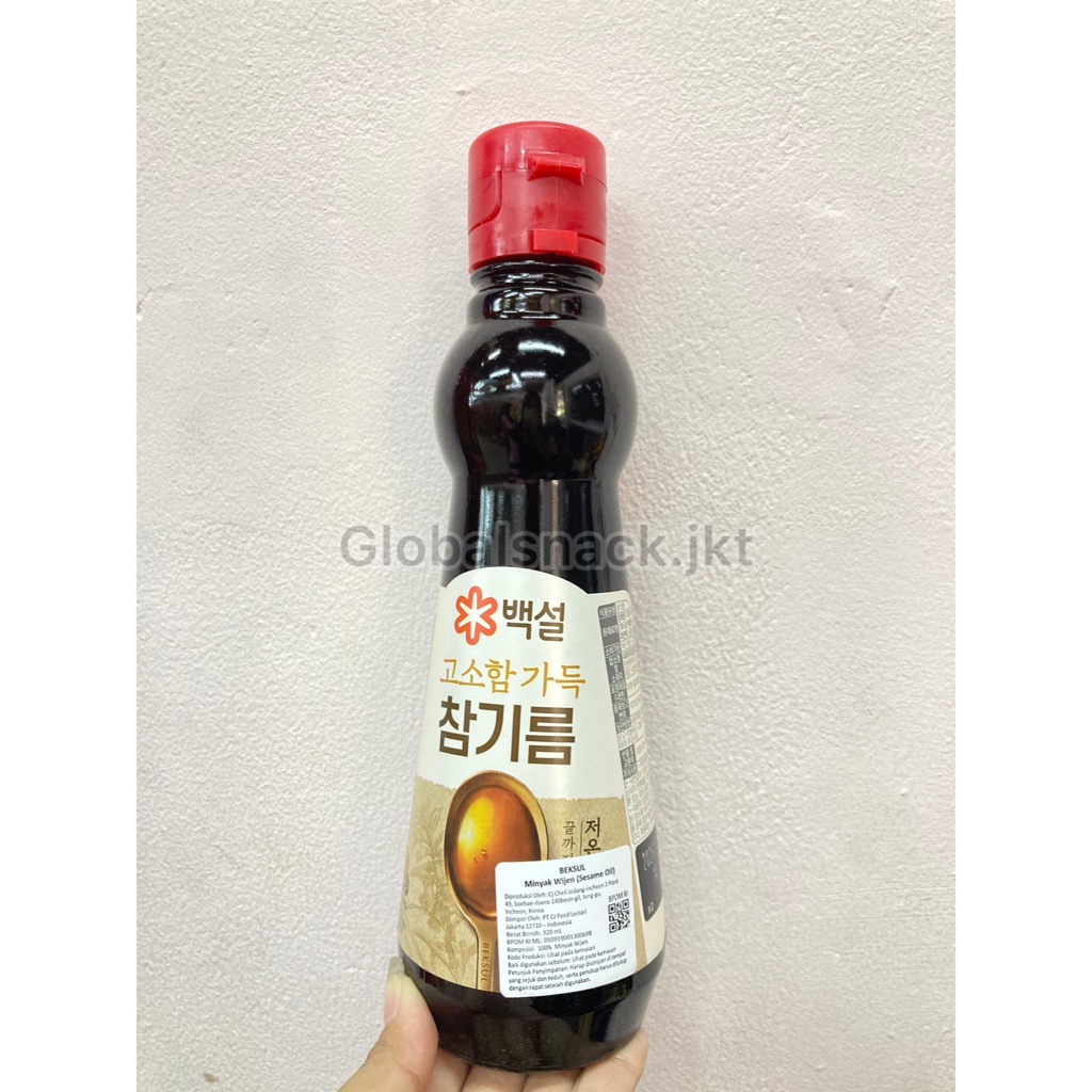 

[320ML] BEKSUL SESAME OIL / MINYAK WIJEN KOREA