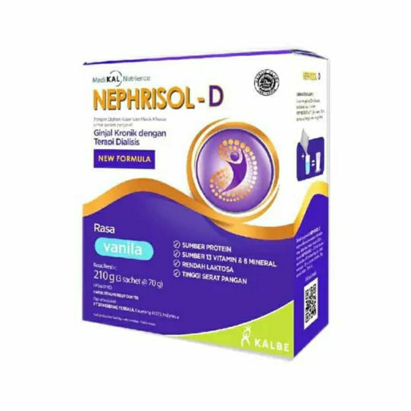 

Nephrisol-D Rasa Vanilla & Cappucino 210 g