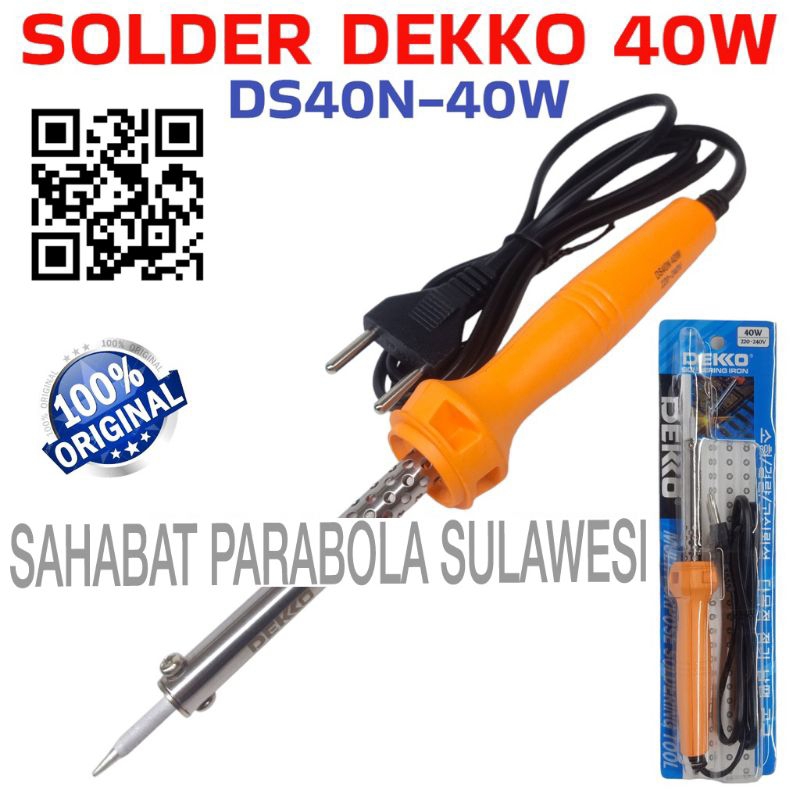 SOLDER DEKKO 40 WATT ORIGINAL