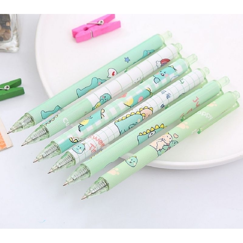 

Pulpen Gel Dino Karakter / Pulpen Lucu