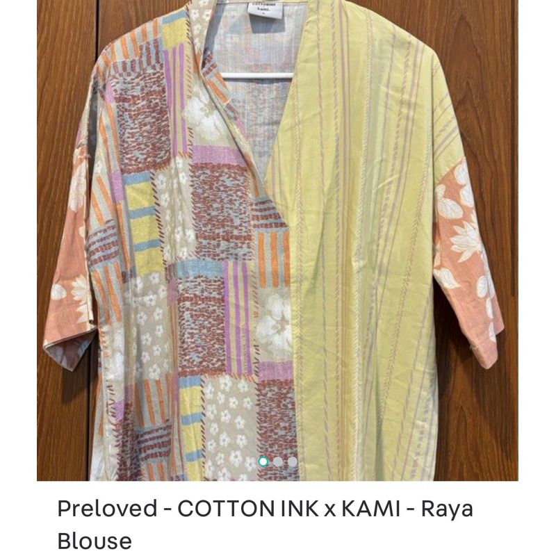 Preloved - COTTON INK x KAMI - Raya Blouse