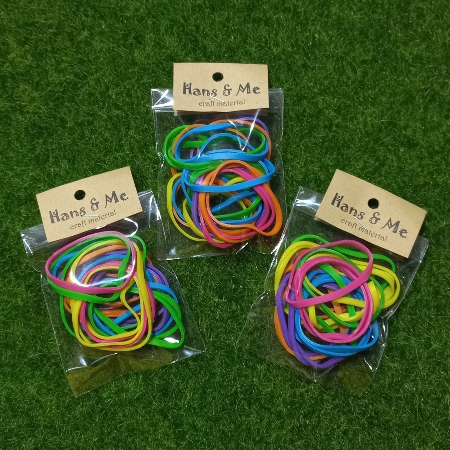 

Karet Gelang Warna Warni - Prakarya - 3mm
