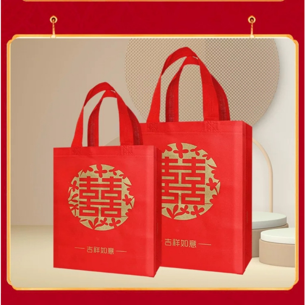 

Totebag Goodie Bag Tenteng Tema Wedding ShuangXi