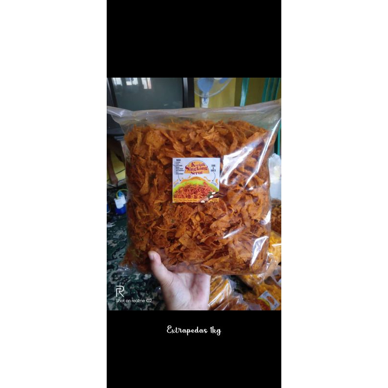 

Kripik Singkong Serut TEH DINA | Rasa EXTRA PEDAS | ukuran 1000gram