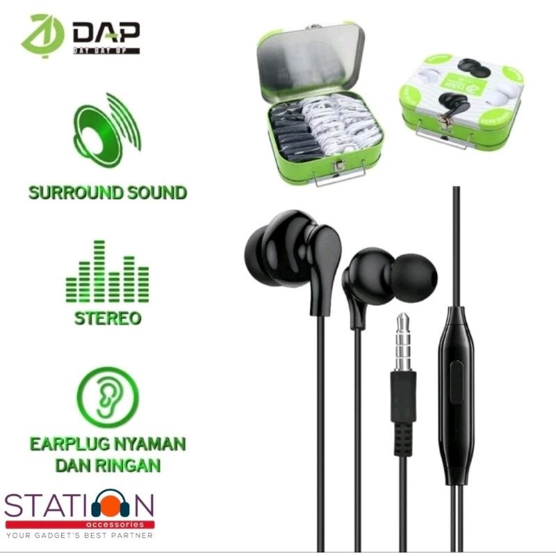 Headset Kabel DAP DH-F29 Stereo Earbuds