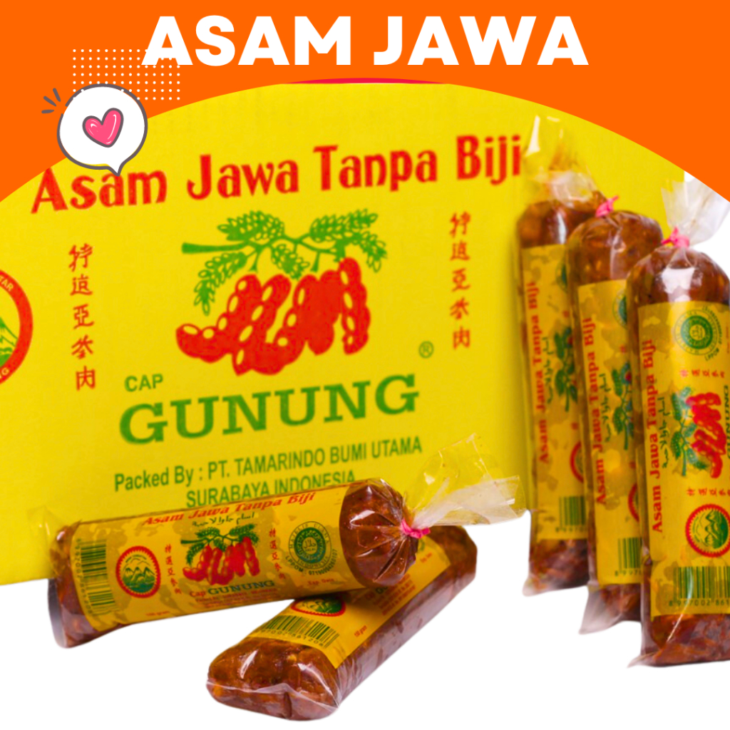 

Asam Jawa Tanpa Biji Cap Gunung 150gram MURAH HEMAT BISA COD GRATIS ONGKIR SHOPEE