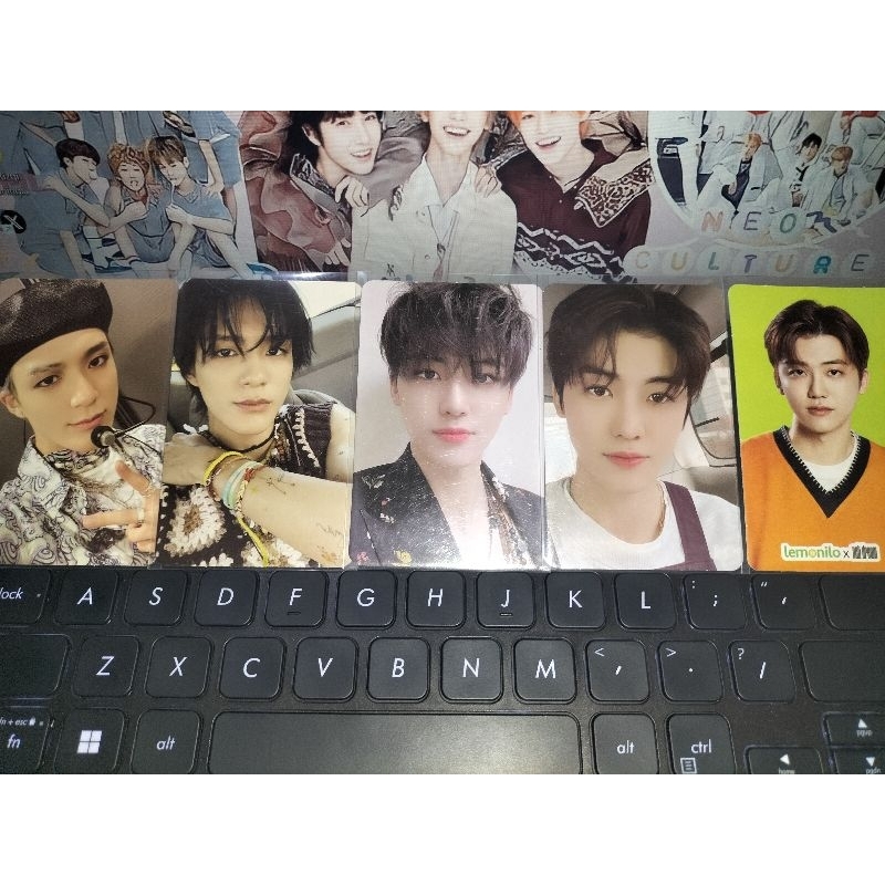 wts pc photocard nct dream jeno jaemin ar smcu hello future hot sauce chilling cafe lemonilo