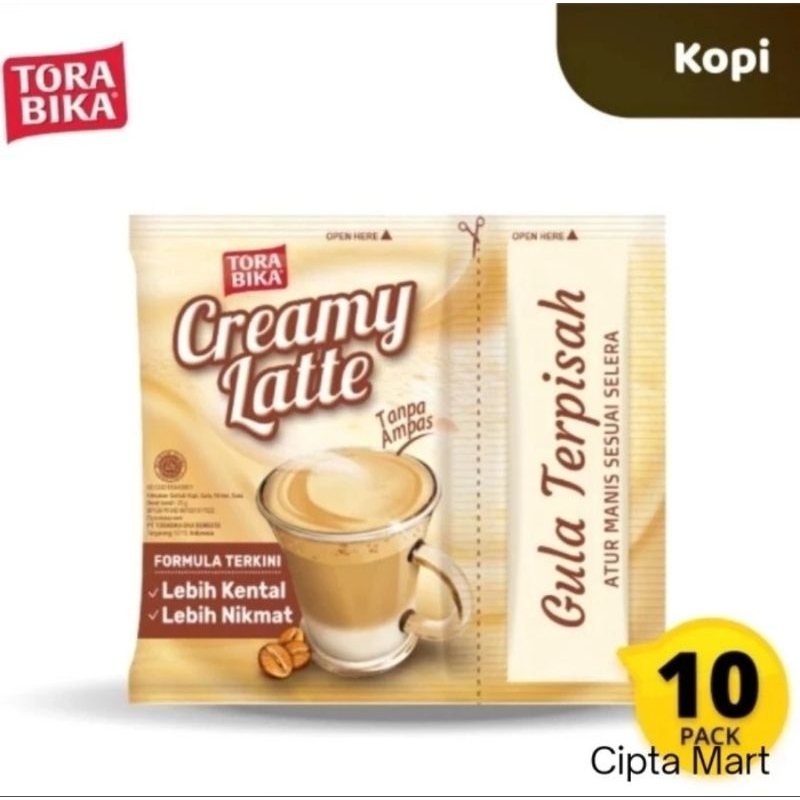 

Torabika Creamy Latte 10 x 25 gr