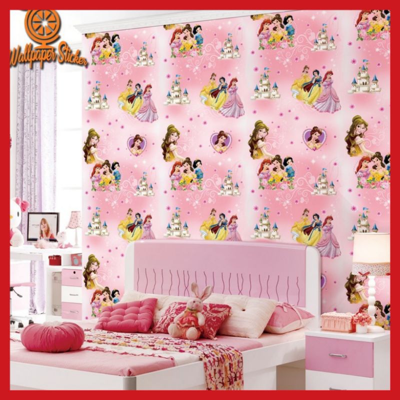 HOLOS - Wallpaper Dinding Disney Wallpaper Dinding Princess Wallpaper Dinding Karakter Wallpaper Pin