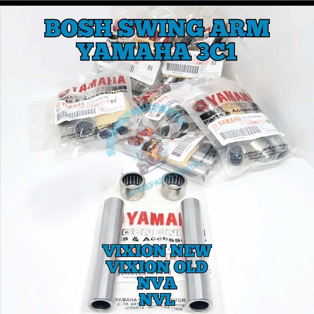 BOSH SWING ARM SASIS FORK BOS SATU SET KUALITAS ASLI ORIGINAL YAMAHA 3C1 VIXION NEW , VIXION LAMA PN