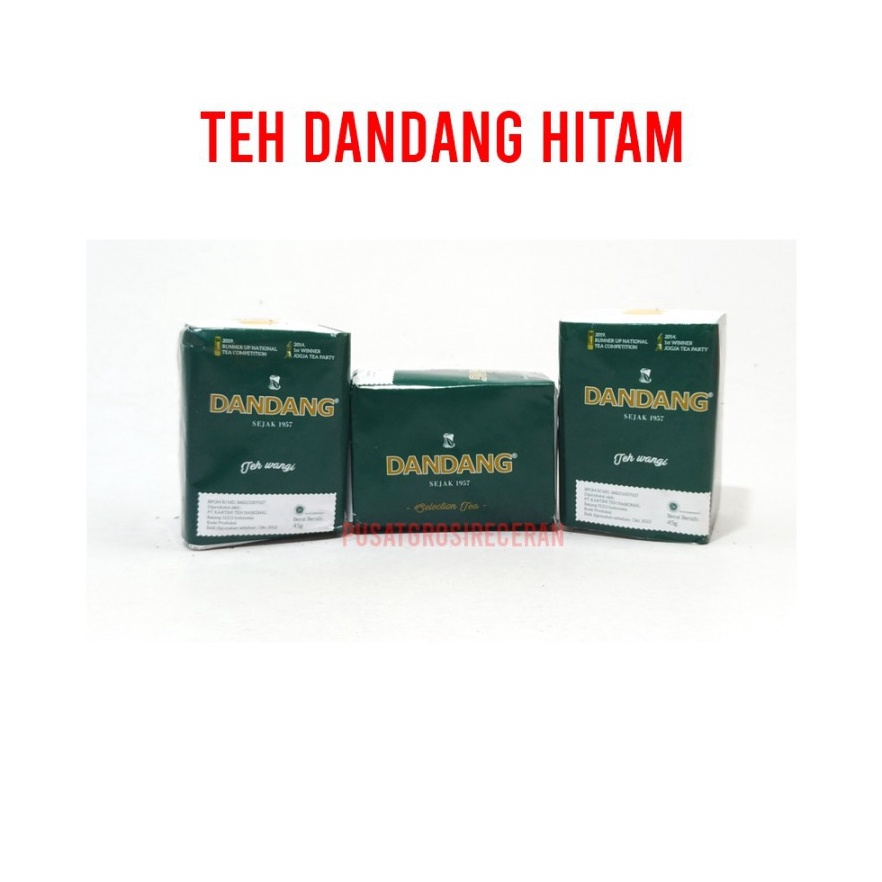 

TERBATAS Teh Dandang Hitam Teh Tubruk Tradisional dengan Bunga Melati Premium