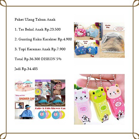 

PANAS Paket Ulang Tahun Anak Isi 3 Produk Unik Dan Menarik Souvenir Ulang Tahun