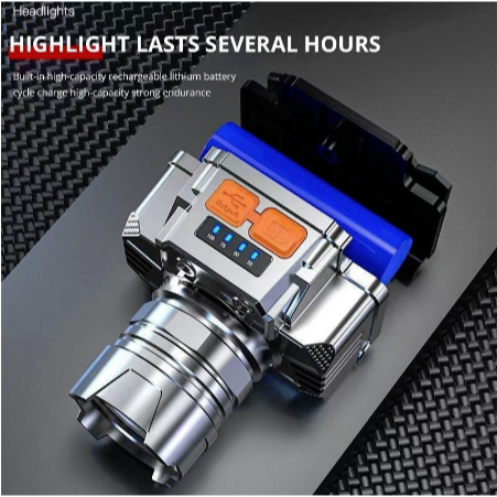 Senter Kepala RTL LED Super Terang Premium Terlaris