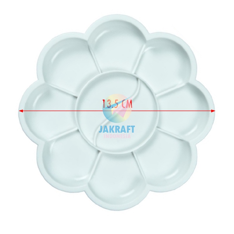 

WOW 1 Pcs Palet Palette Lukis JOYKO Tempat Cat Air Poster Minyak Acrylic Plastik PLT115 Emboss Tebal