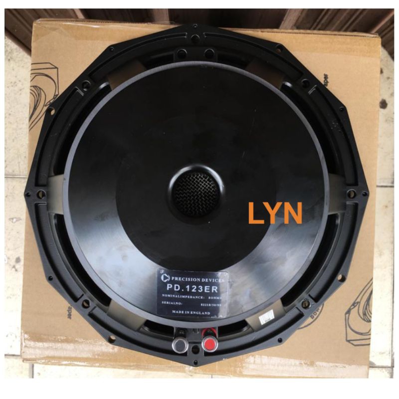 SPEAKER SUBWOOFER PRECISION DEVICES PD123ER VC 3 INCH PD 123 ER SPEAKER 12 INCH SUBWOOFER 12 INCH