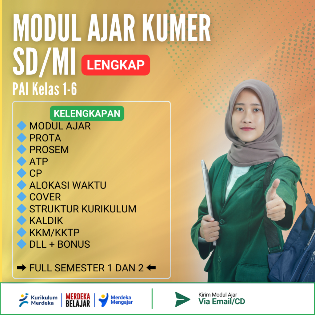 Modul Ajar PAI Kelas 1-6 Kurikulum Merdeka