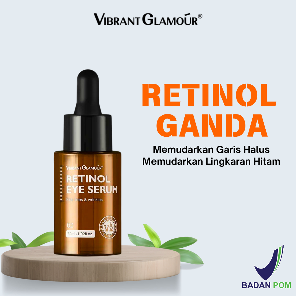 Retinol Eye Serum Vibrant Glamour  Serum Mata Termurah 100% ORI Jaminan Asli