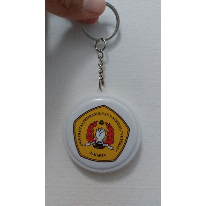 Gantungan Kunci Universitas Veteran Jakarta (UPN) 2 sisi