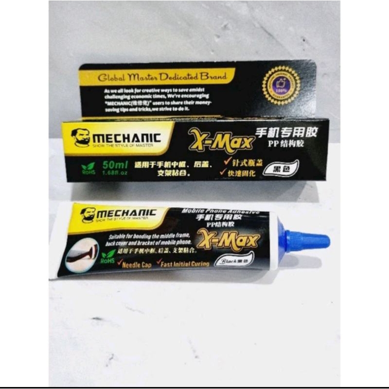 

Lem lcd hitam mechanic XSMAX super rekat