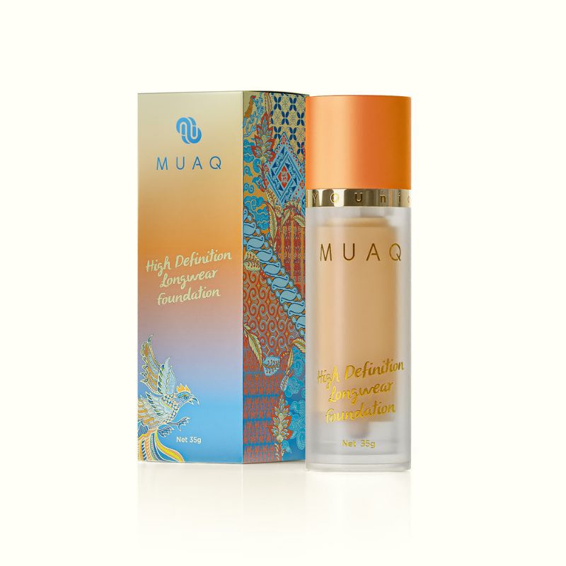 MUAQ HIGH DEFINITION LONGWEAR FOUNDATION SUMATERA NEW