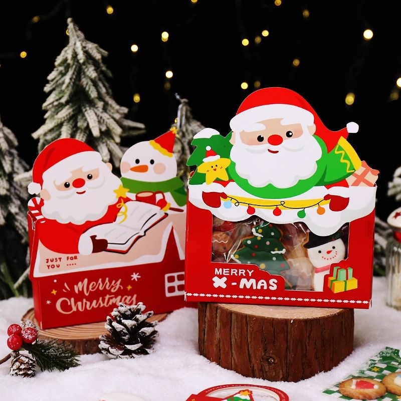 Cookies Box Xmas/ Candy Box  Christmas / Mini Box Natal