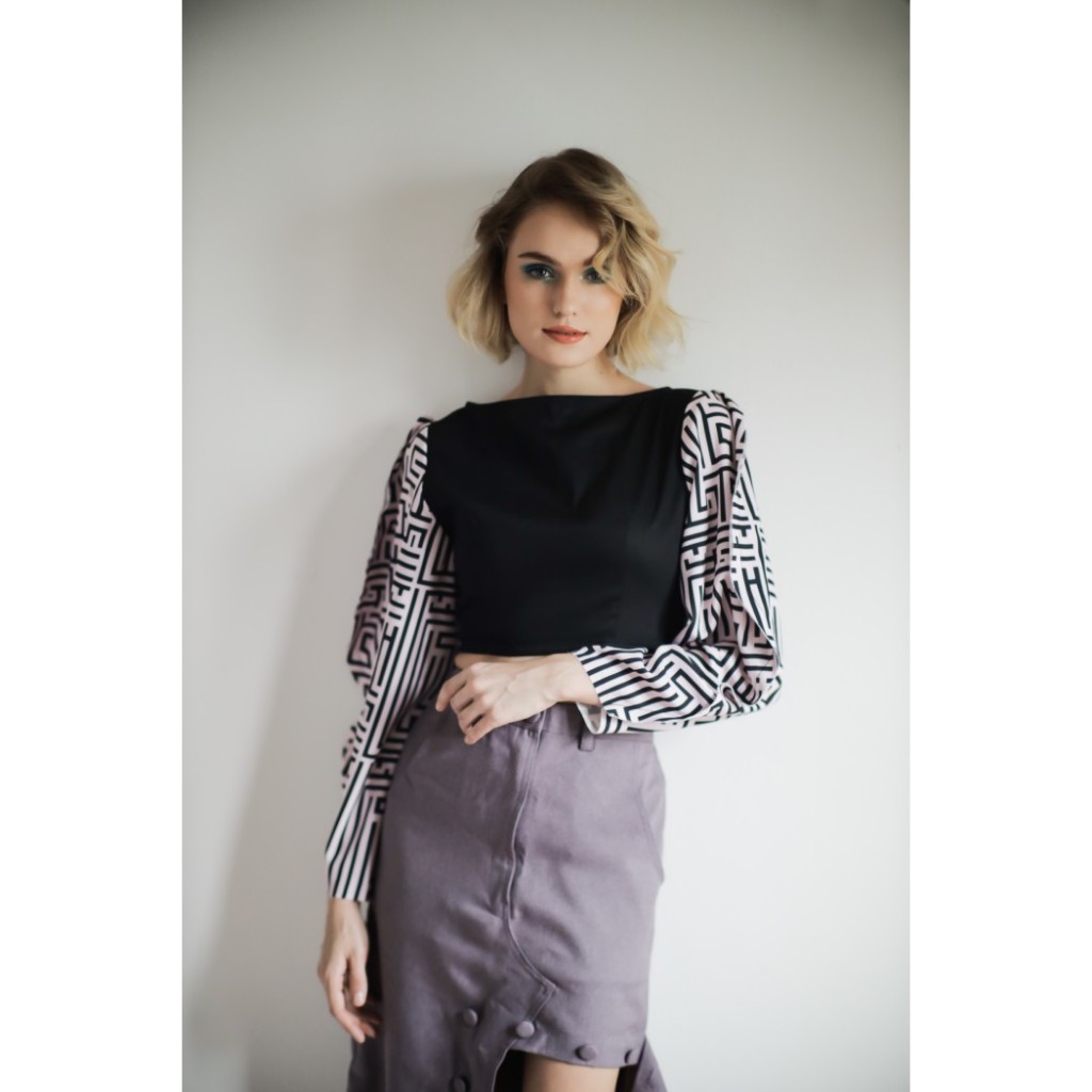 TS THE LABEL - Beiza Top