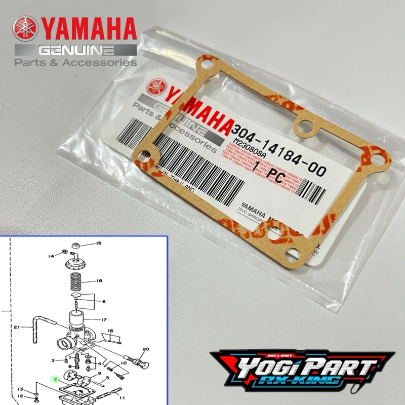PAKING GASKET KARBURATOR KARBU RX KING RXZ DT100 ORIGINAL