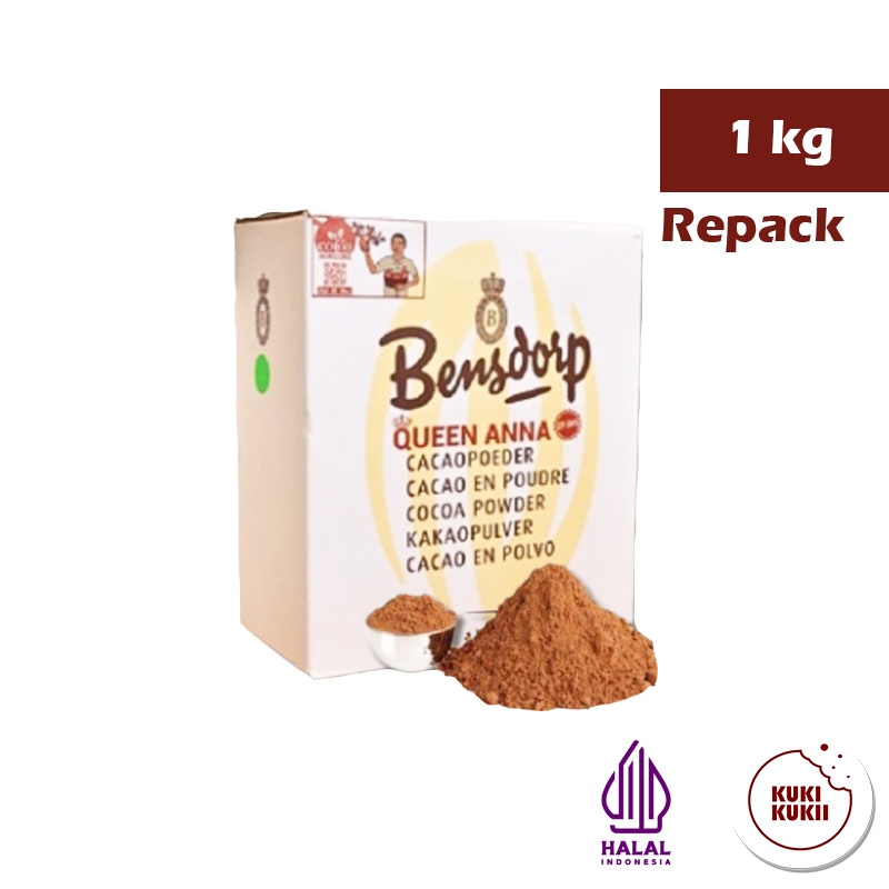 

Coklat bubuk BENSDORP 250 g / 500 g / 1 kg PURE COCOA POWDER 100% ORI 250gr / 500gr / 1kg