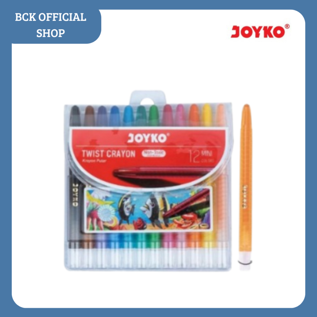 

Crayon Putar / Krayon Putar Joyko TWCR-12 mini (Set)