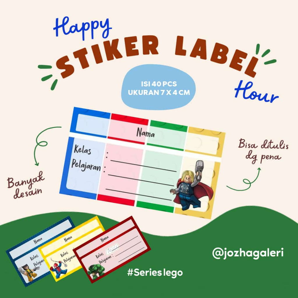 

Stiker Label Mapel / Stiker Buku Pelajaran / Stiker Label Nama Custom