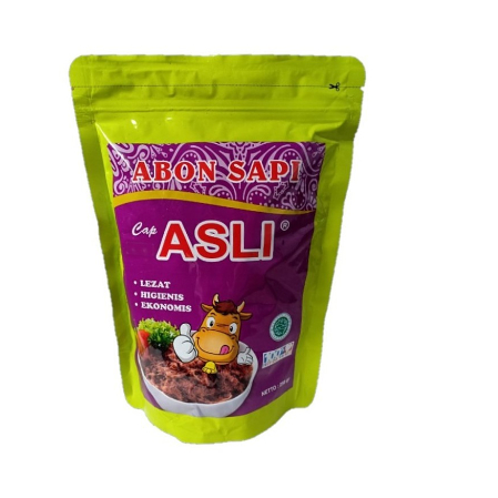 

abon sapi cap asli 250 grm