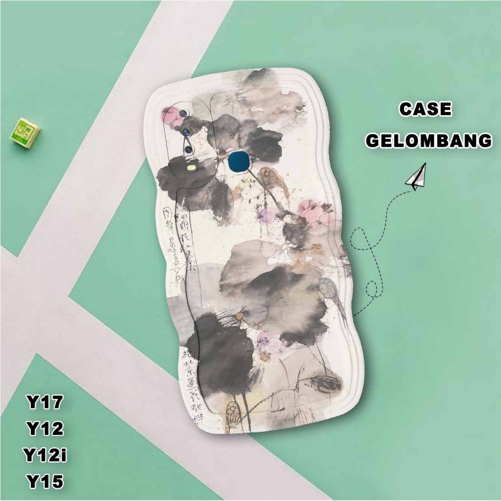 Case Hp - Gelombang Vivo Y17- Vivo Y12 - Vivo y12i - Vivo Y15 -  Casing Hp Gelombang Vivo Y17- Vivo 