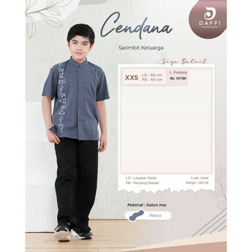 Sarimbit Cendana Series Daffi sarimbit anak sarimbit wanita busui friendly berkualitas ORI Daffi